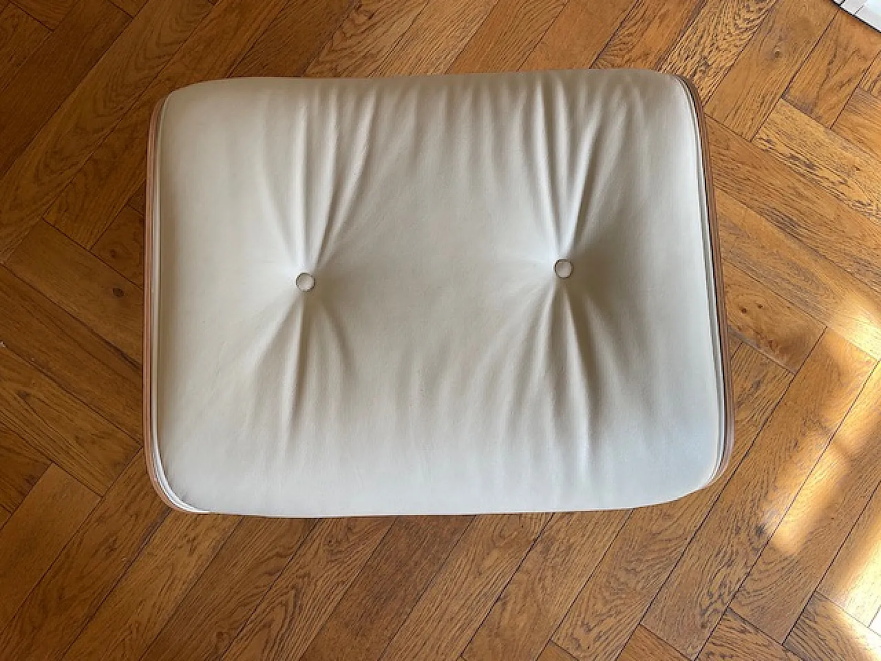 Lounge chair and pouf by Charles & Ray Eames for Vitra, 2000s 6