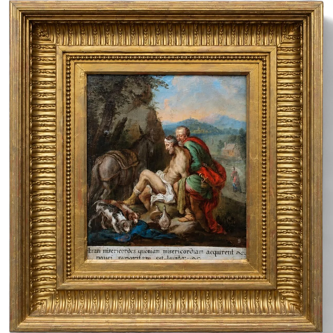 The Good Samaritan - Jacopo Bassano, Oil on Canvas, 16th Century 15