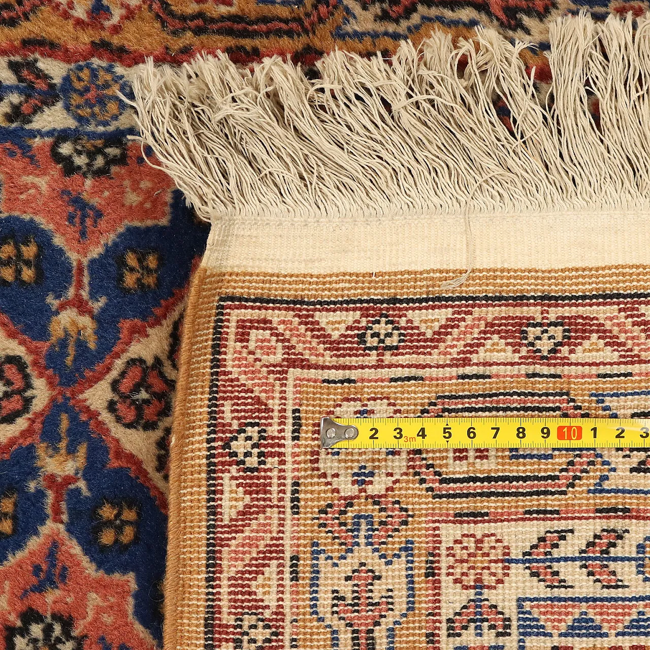 Ardebil rug in cotton and wool, 20th century 8