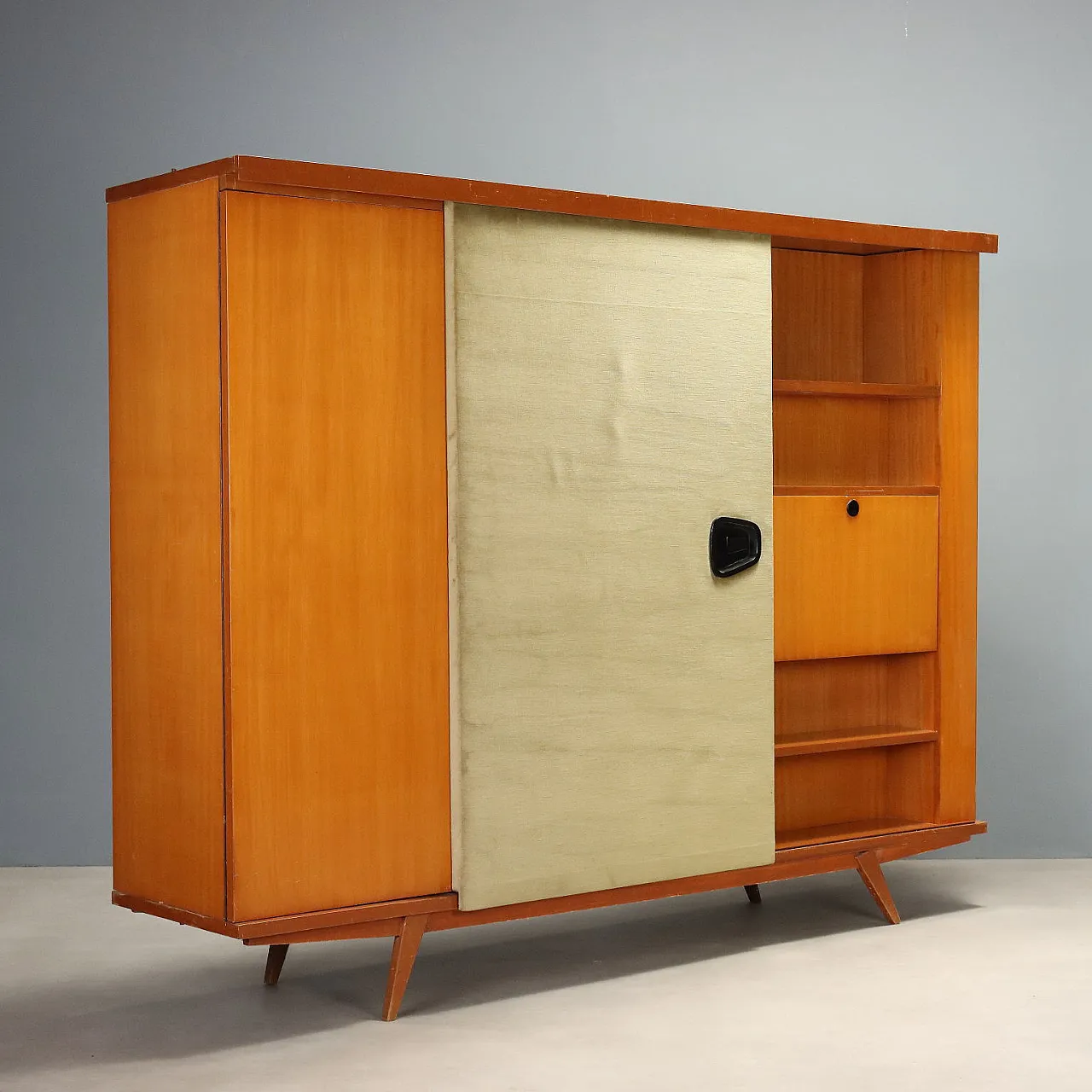 Furniture with sliding door, 1960s 1
