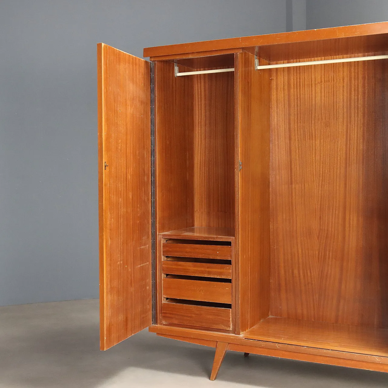 Furniture with sliding door, 1960s 4