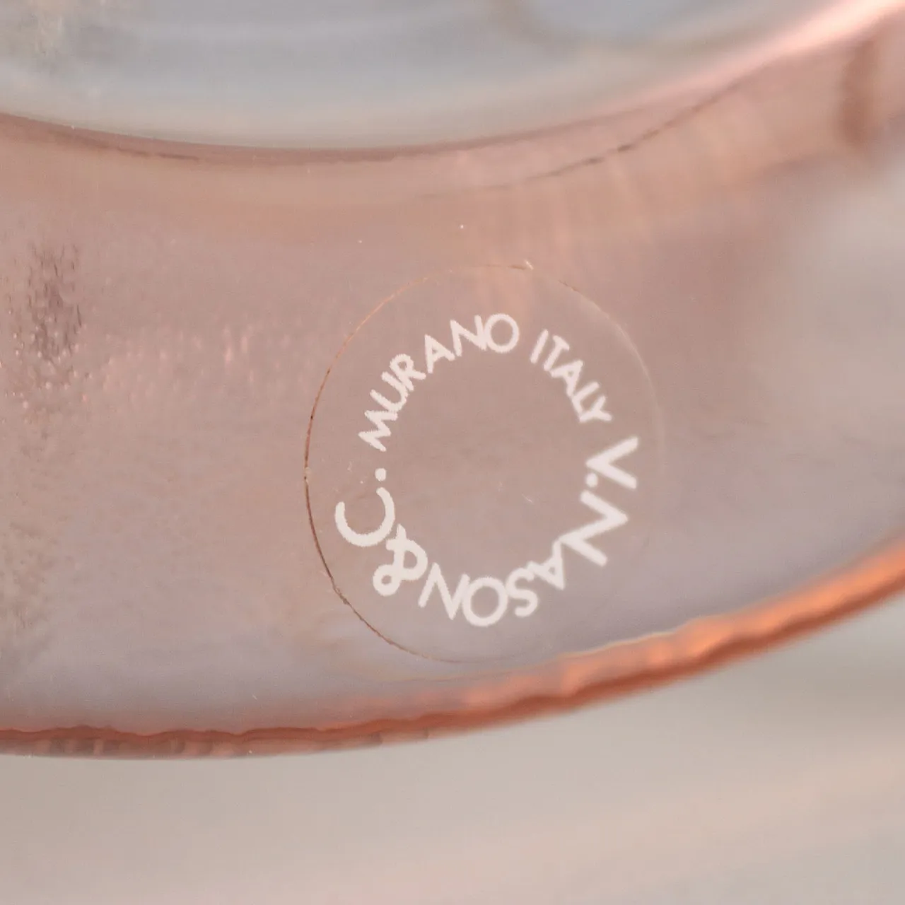 Glass plate by Nason & Co., 20th century 6