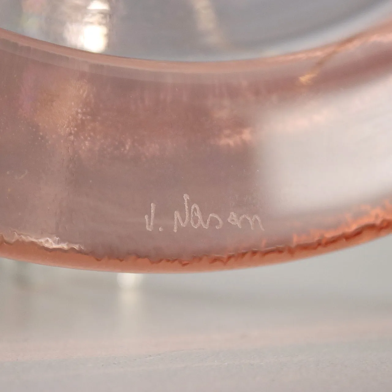 Glass plate by Nason & Co., 20th century 7