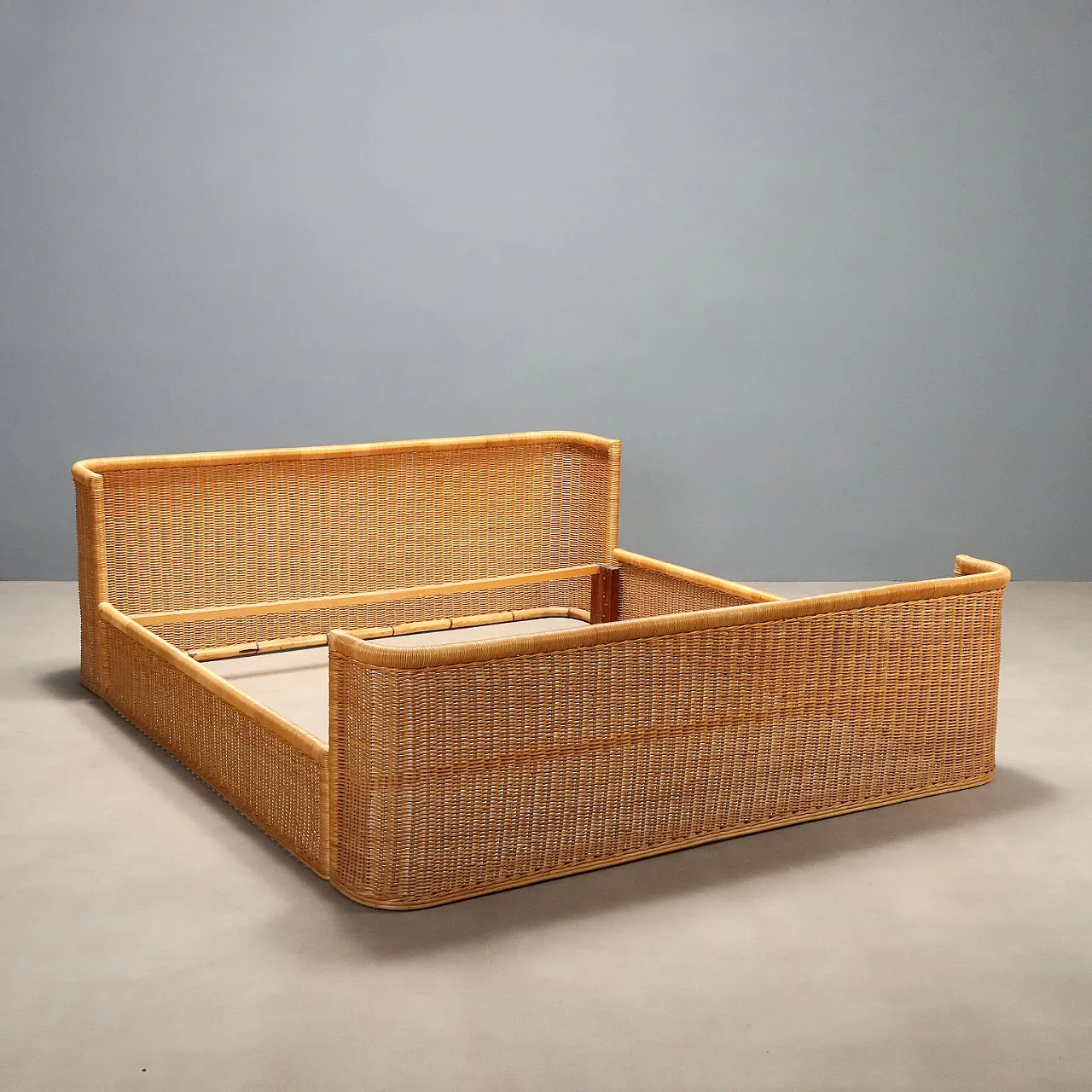 Wicker bed, 1980s 1