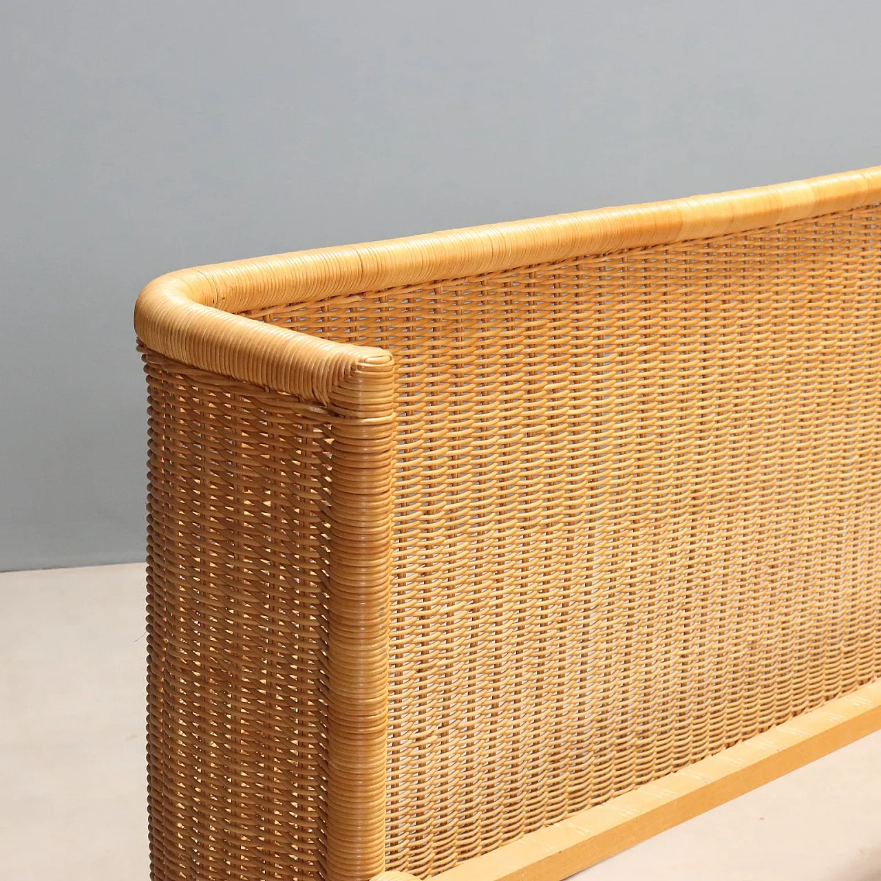 Wicker bed, 1980s 4