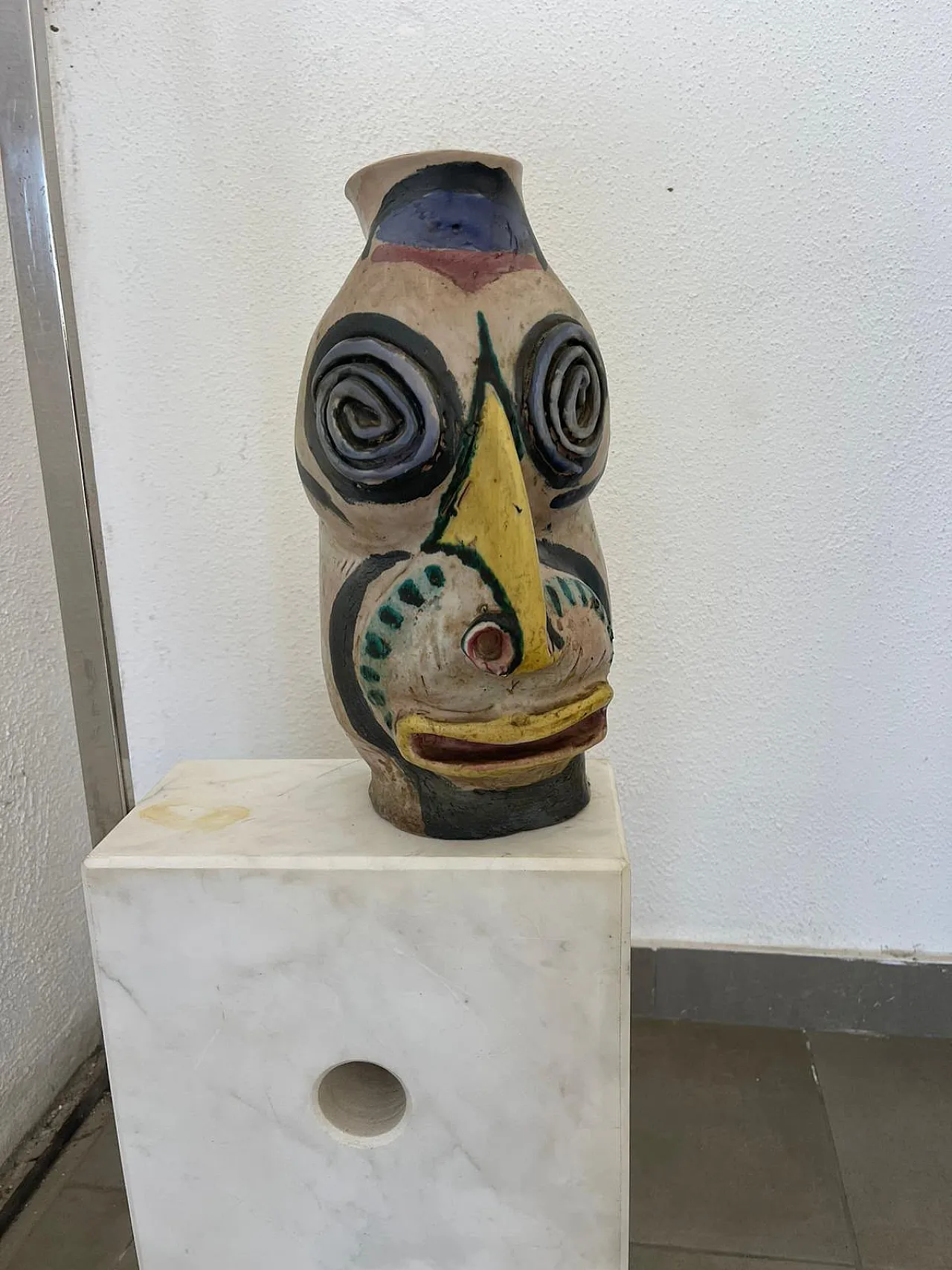 Art Rumi Milano Vaso Antropomorfo Ceramica Artistica Anni 50 Artigiana 2
