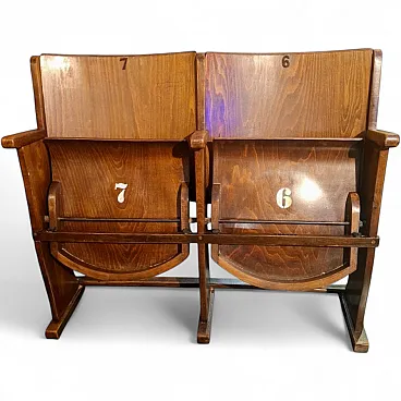 Thonet cinema chairs, 60s