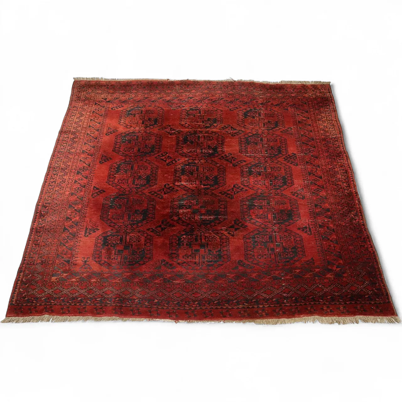 Bokara rug in wool, 20th century 8
