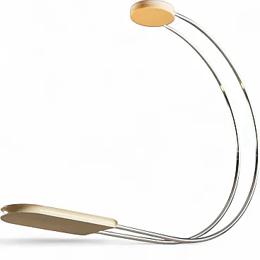 Lampada Gesto di Bruno Gecchelin per Skipper, anni '70