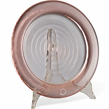 Glass plate by Nason & Co., 20th century