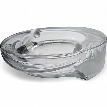 Ashtray by Fabio Frontini for Arnolfo di Cambio in lead crystal, 1970s