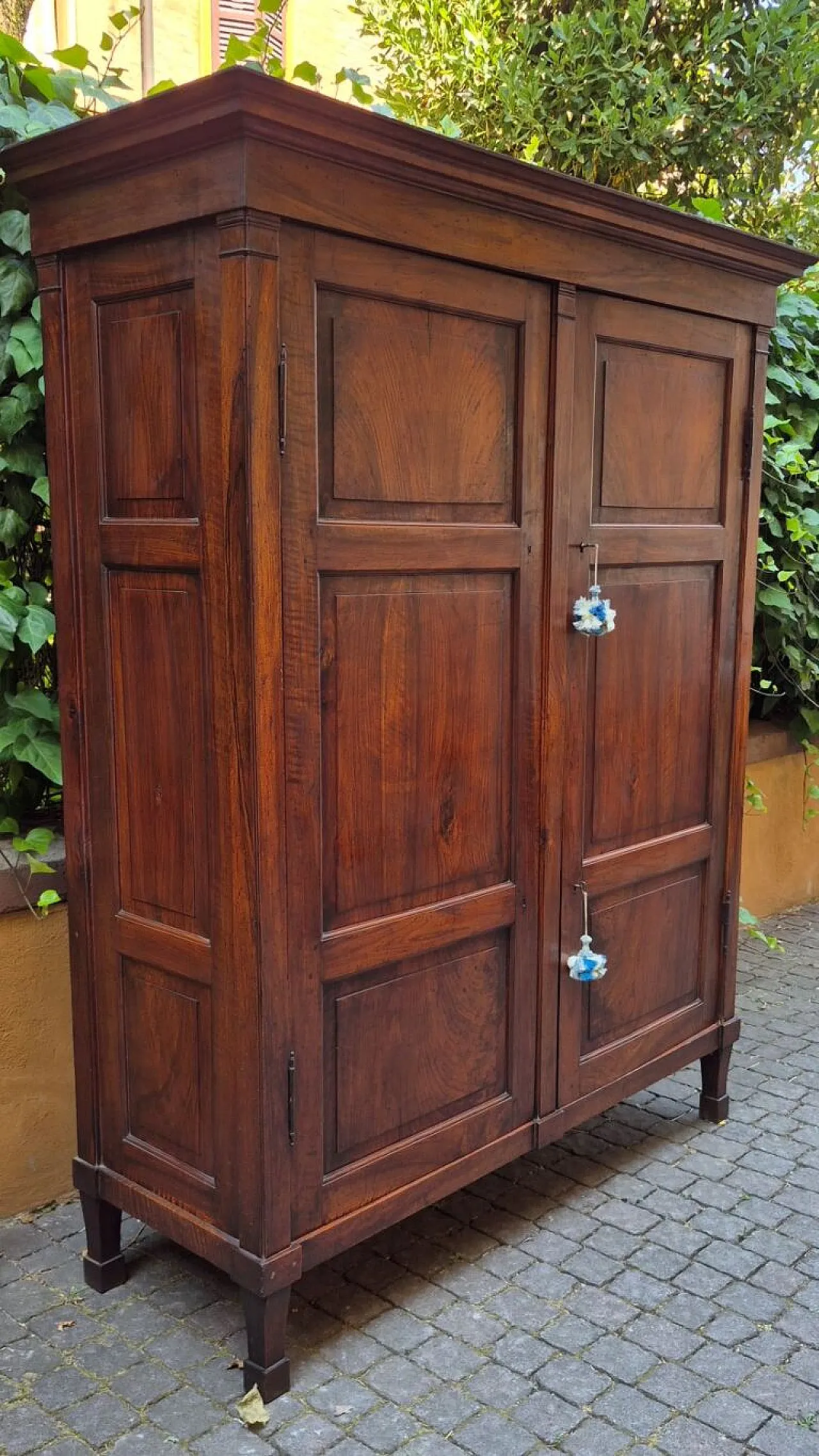 Armadio credenza Luigi XVI pannellato, ‘700 2