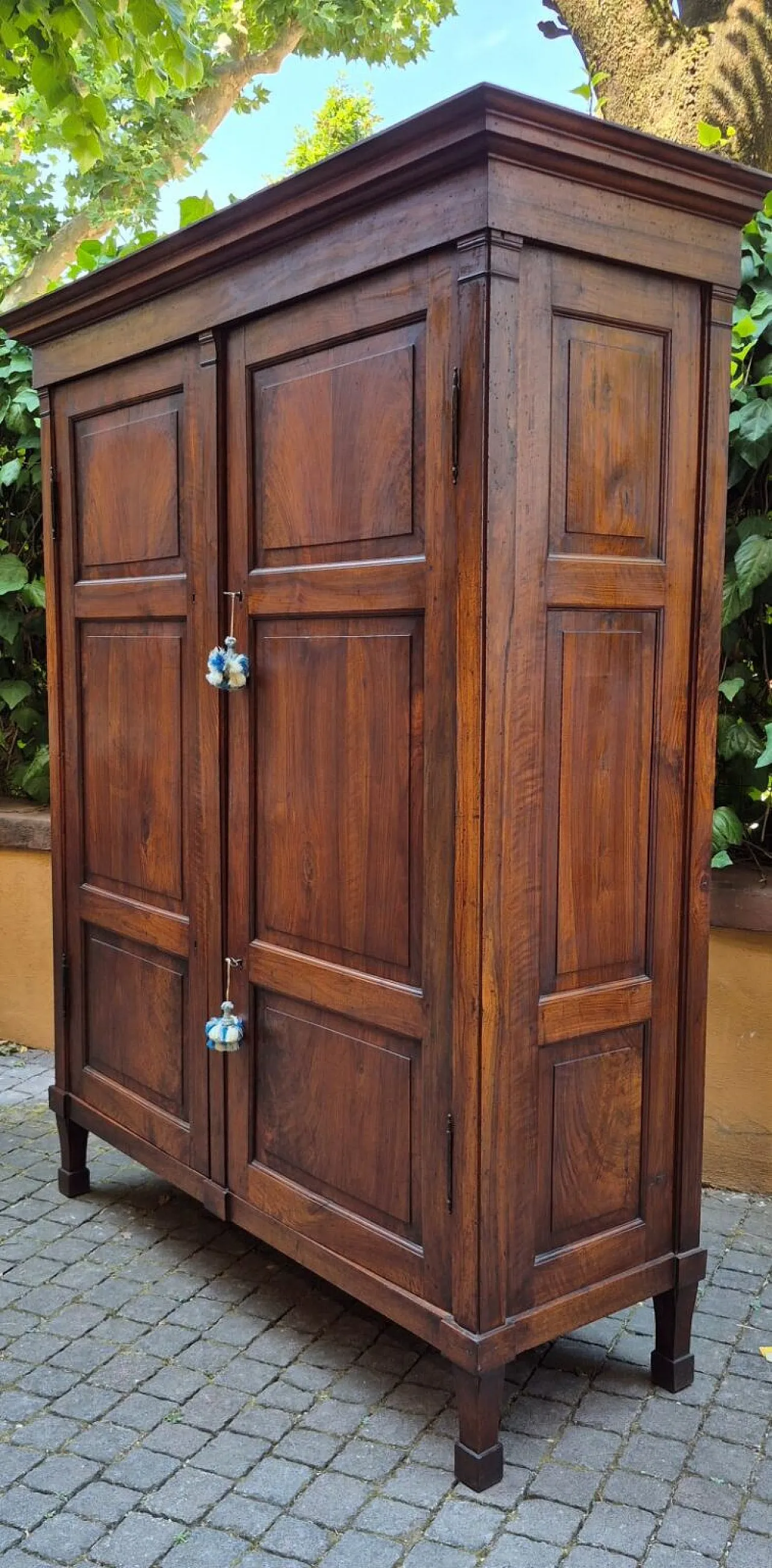 Armadio credenza Luigi XVI pannellato, ‘700 8