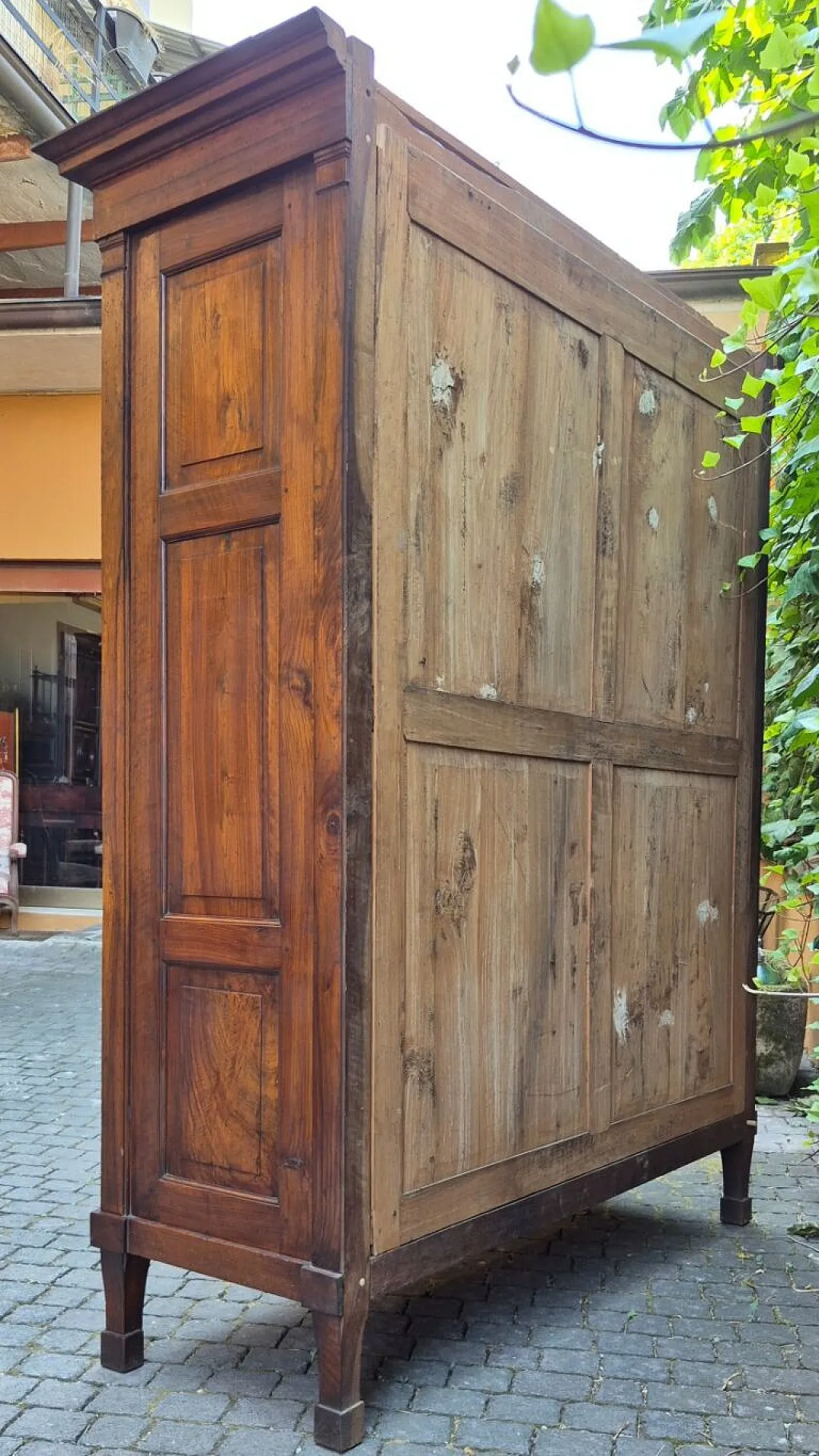 Armadio credenza Luigi XVI pannellato, ‘700 10