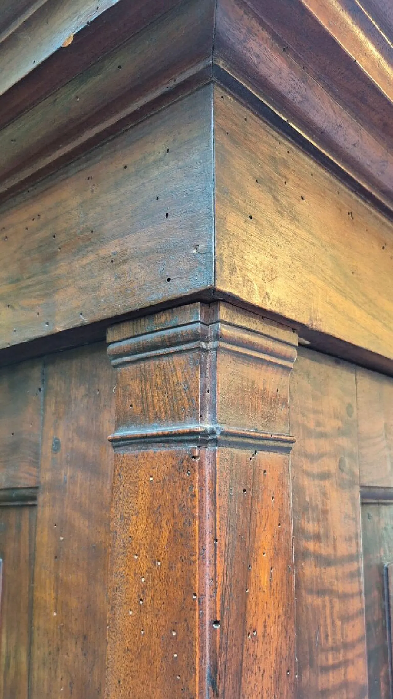Armadio credenza Luigi XVI pannellato, ‘700 11