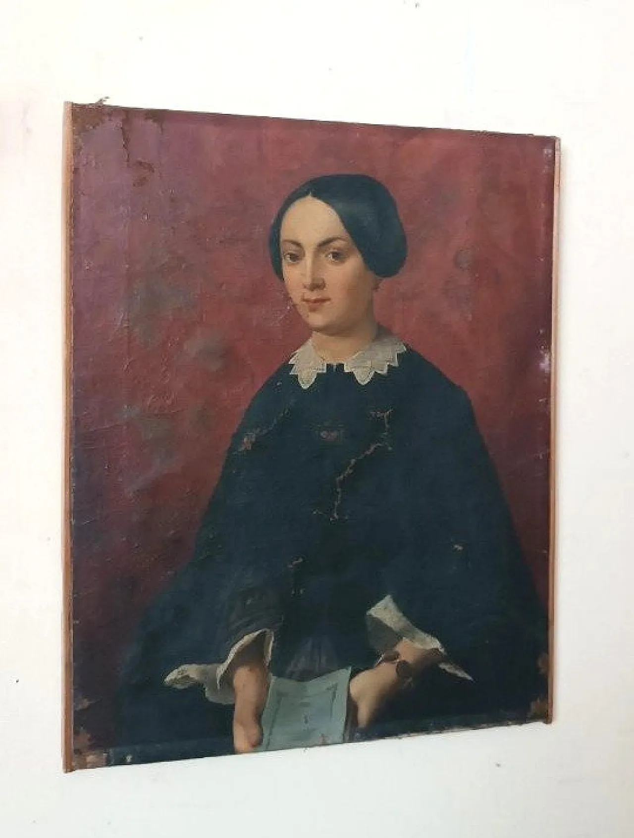 Portrait of a Woman, oil on canvas, mid-19th century 1