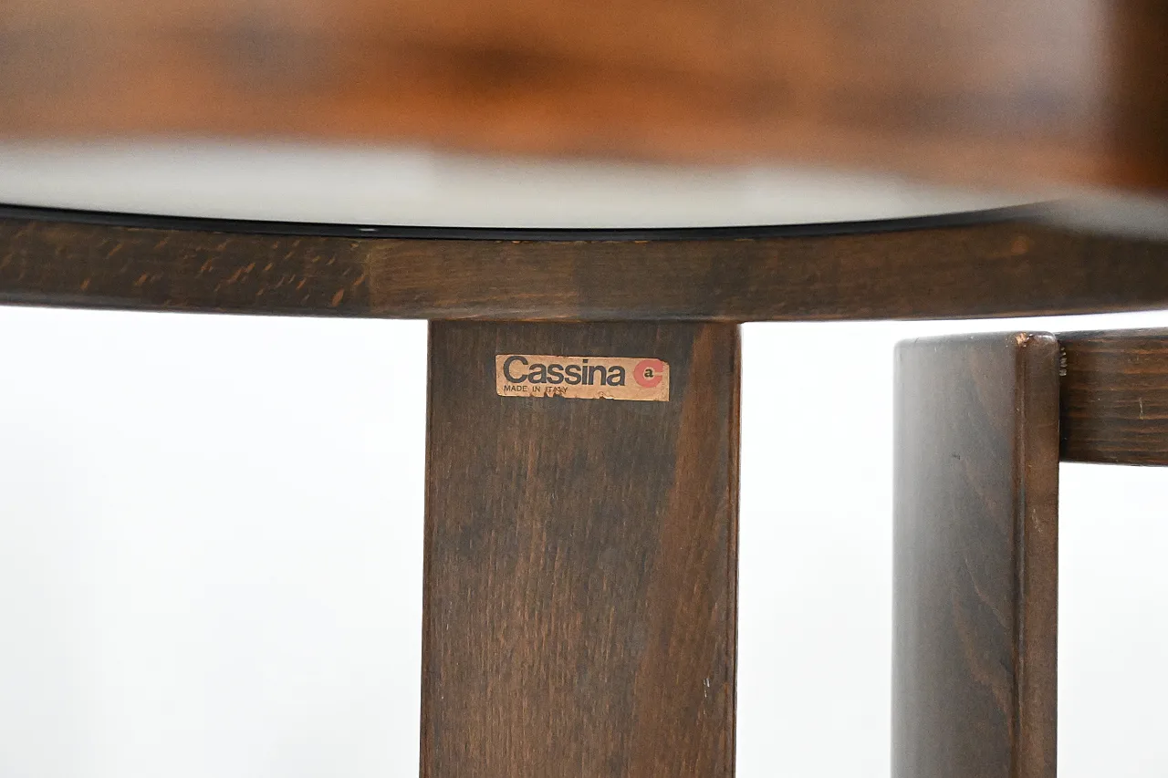 4 tavolini modello 780 di Gianfranco Frattini per Cassina, anni '60 10