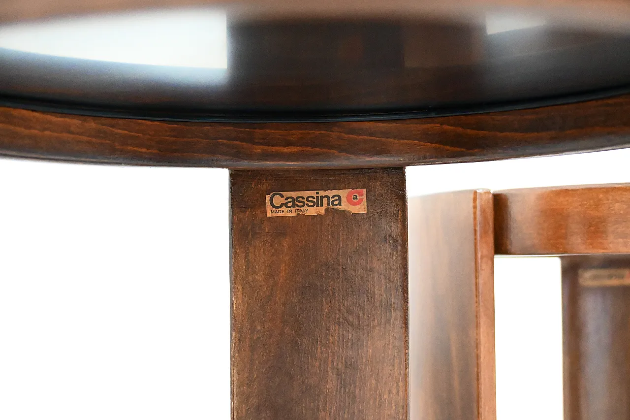 4 tavolini modello 780 di Gianfranco Frattini per Cassina, anni '60 10
