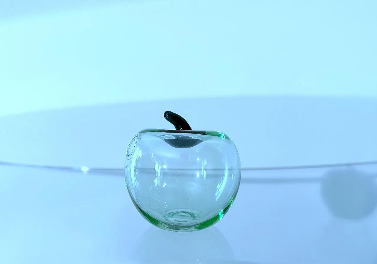 Sculpture  Apple by Fulvio Bianconi for Venini, 1990s 1