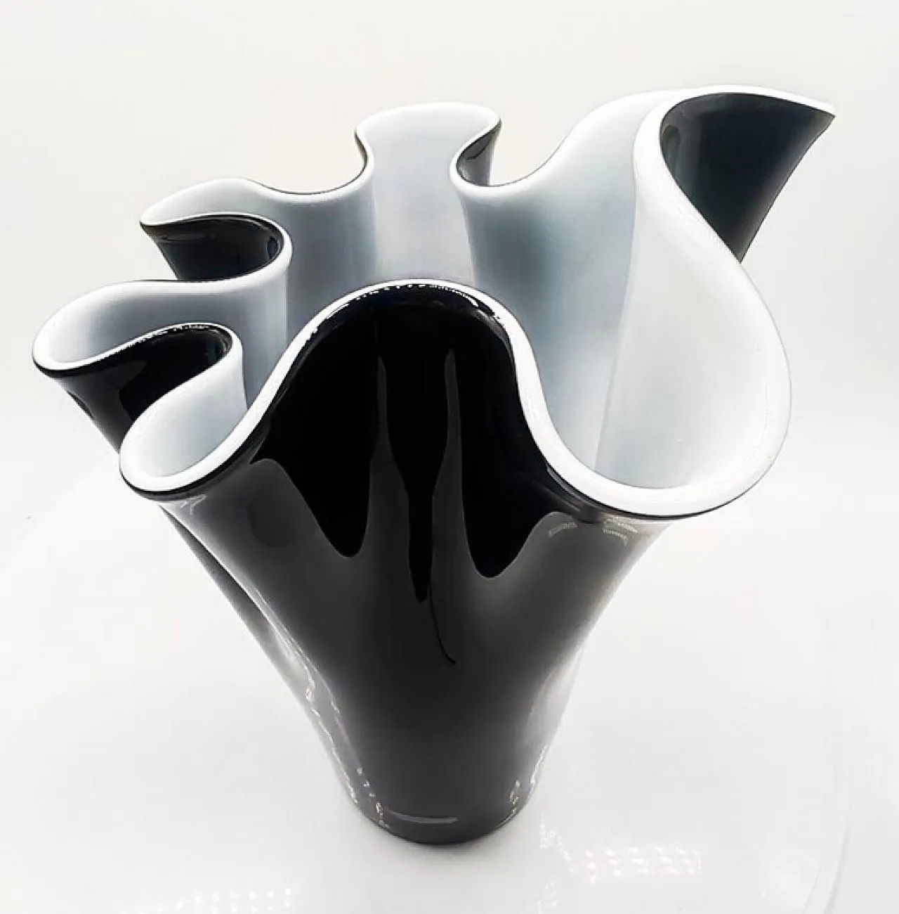 Fazzoletto vase in Murano glass, 1960s 6