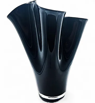 Fazzoletto vase in Murano glass, 1960s