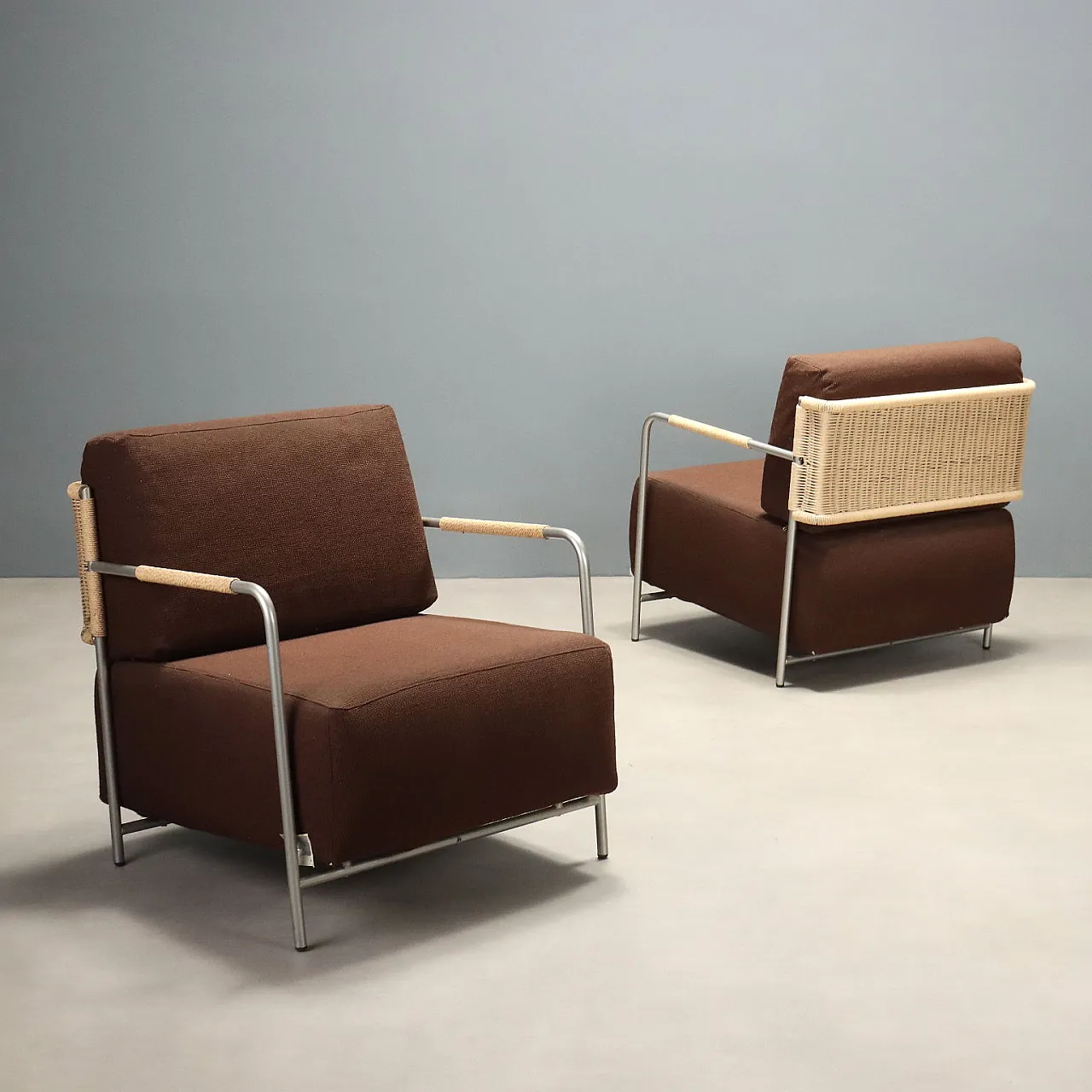 Coppia di poltrone Calligaris, anni '80 1