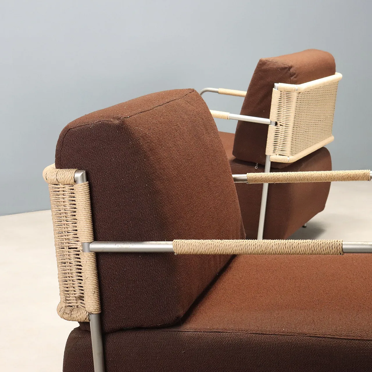 Coppia di poltrone Calligaris, anni '80 4
