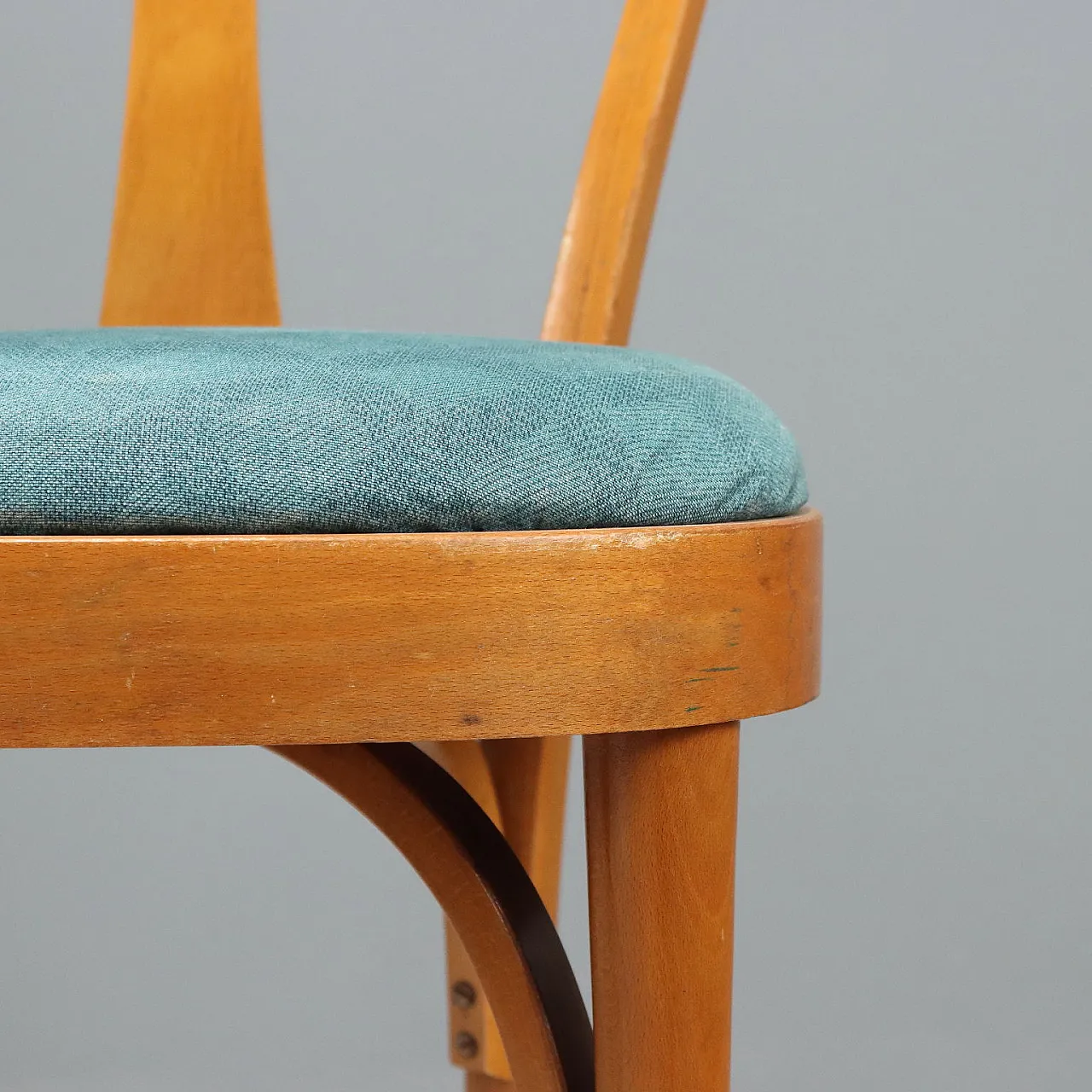 6 Beech chairs, 1960s 7