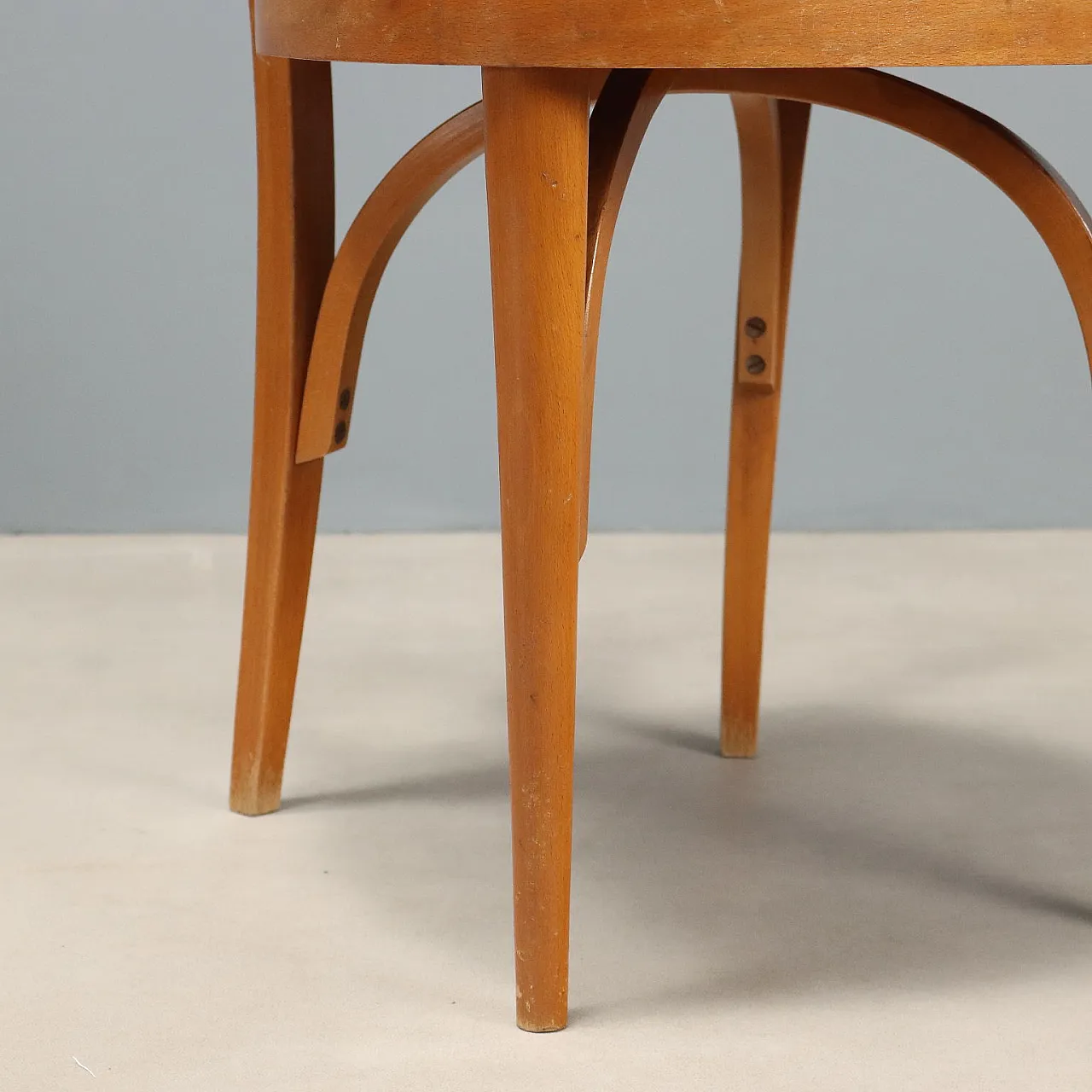 6 Beech chairs, 1960s 8