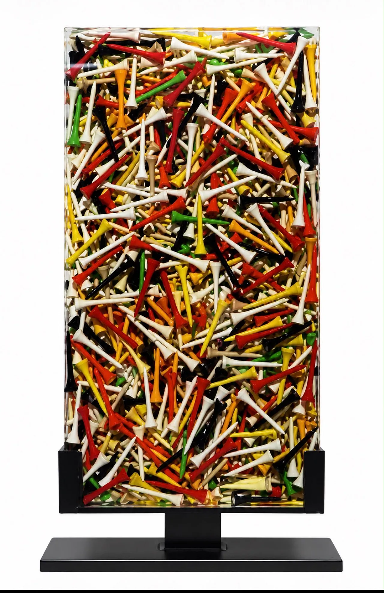 Arman Golf Tees 2003 HC 4/20 Archivi Durand Ruel Accumulo Scultura 3
