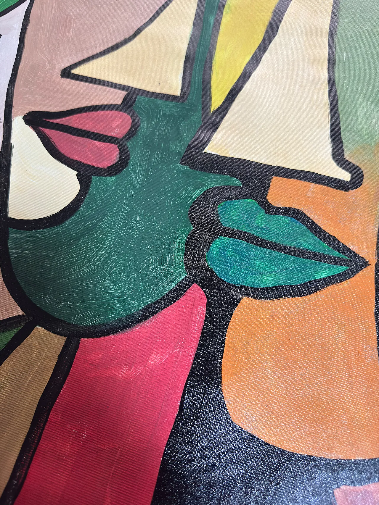 Dipinto, contemporaneo firmato artista E. Pecchia 2
