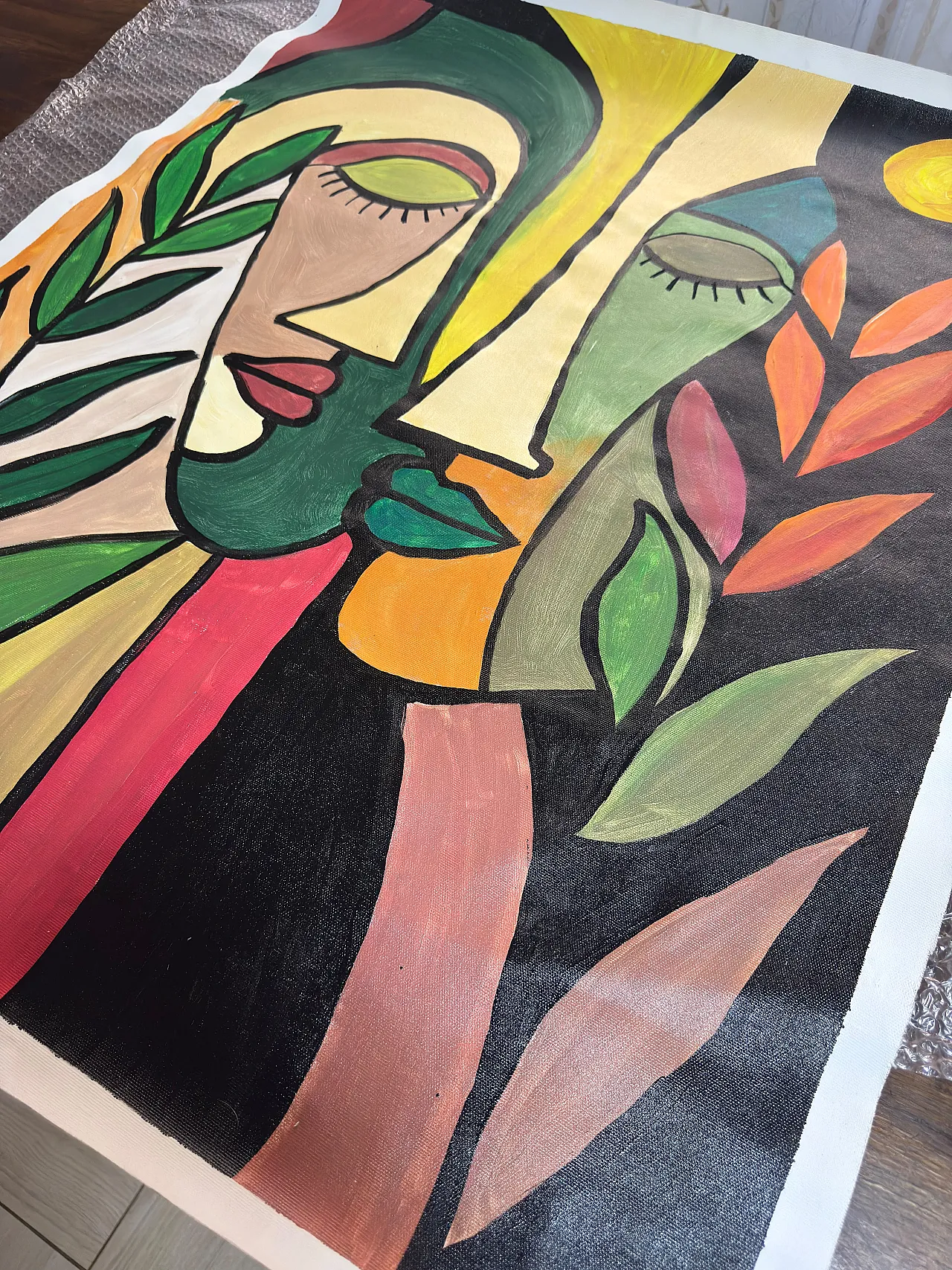 Dipinto, contemporaneo firmato artista E. Pecchia 3