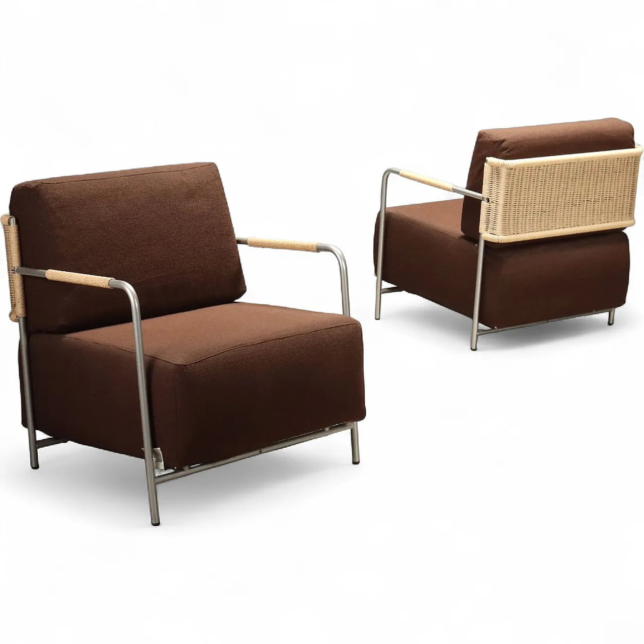 Coppia di poltrone Calligaris, anni '80 11