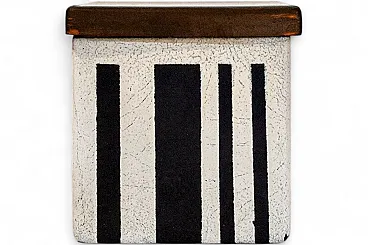 Enamel on copper box, 1970s