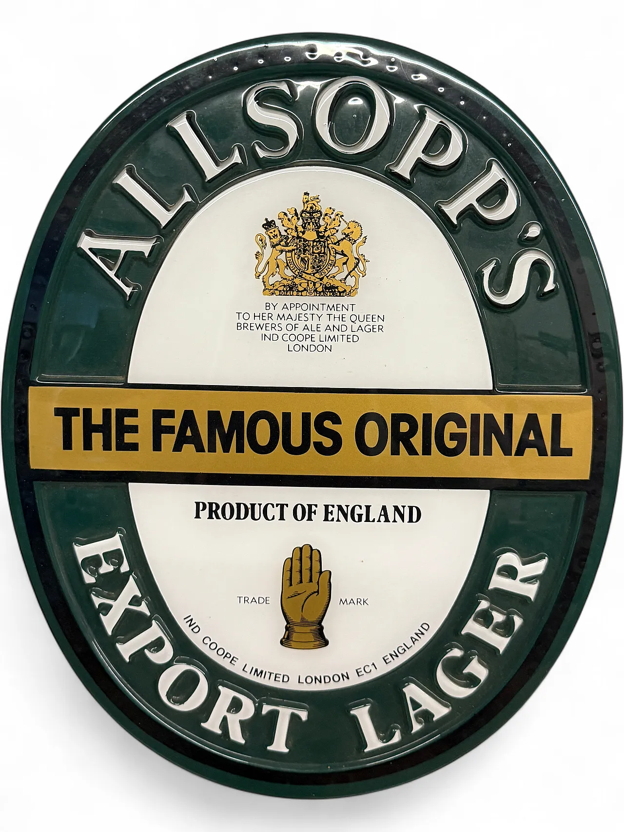 Allsopp's double-sided sign, 20th century 11