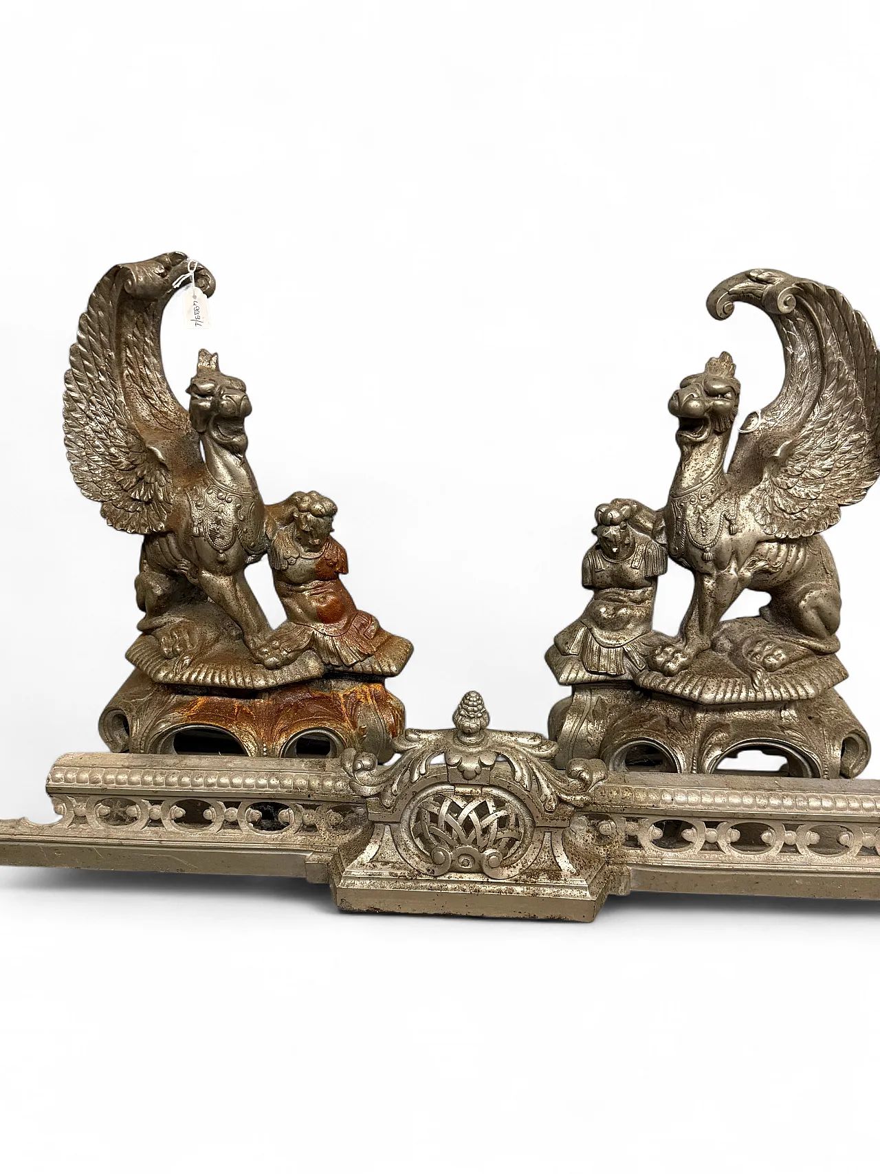 Coppia di alari, '800 12
