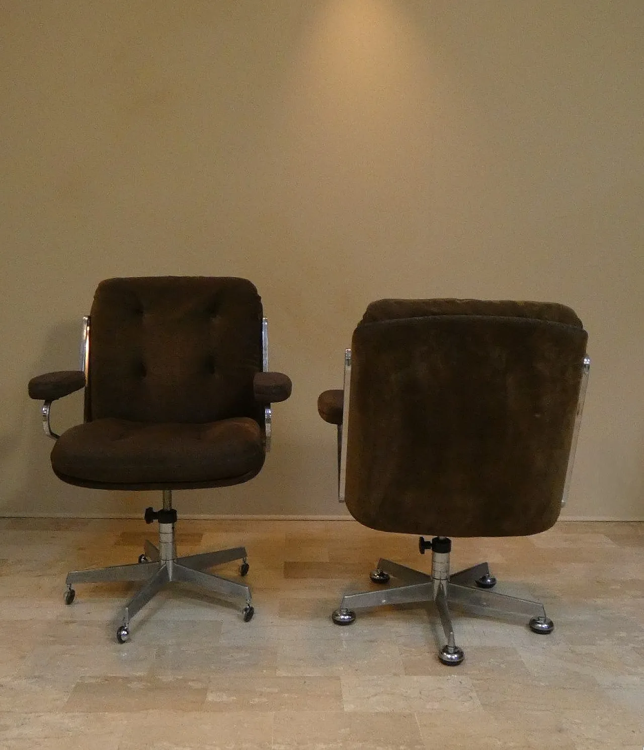 Pair of KS 172 H chairs by Karl-Erik Ekselius for Joc Möbel Ab, 1970s 3
