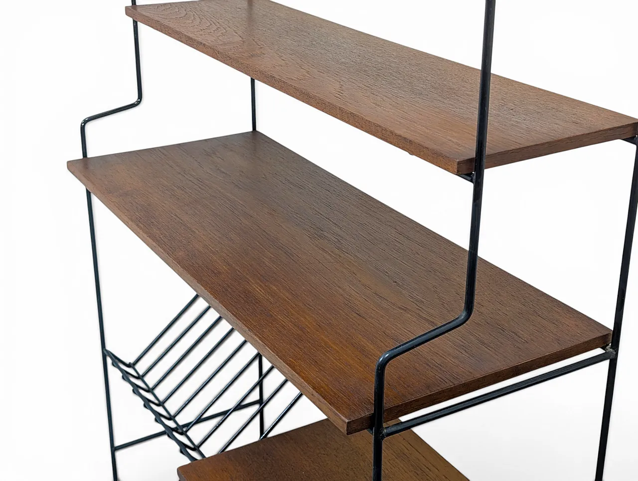 Libreria svedese freestanding mid-century anni 50/60 3
