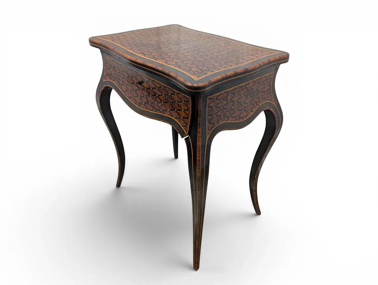 Tavolo da toilette con cassetto in stile rococo, '800 3