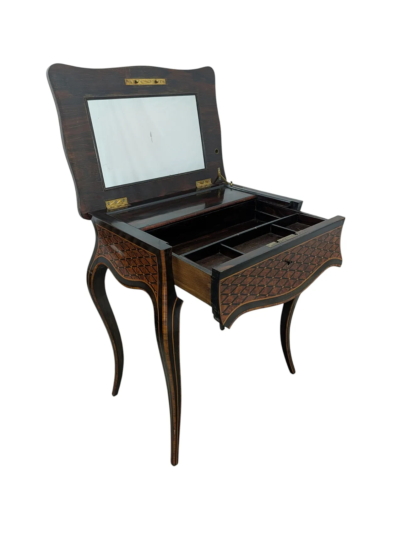 Tavolo da toilette con cassetto in stile rococo, '800 11