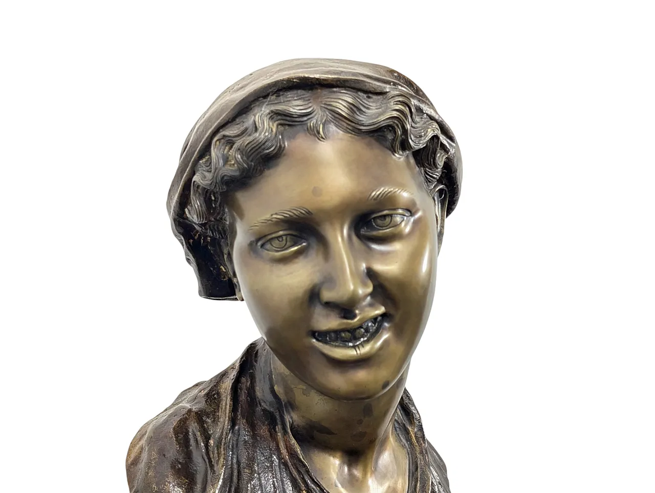 Busto in bronzo di Vincenzo Gemito, fine '800 3