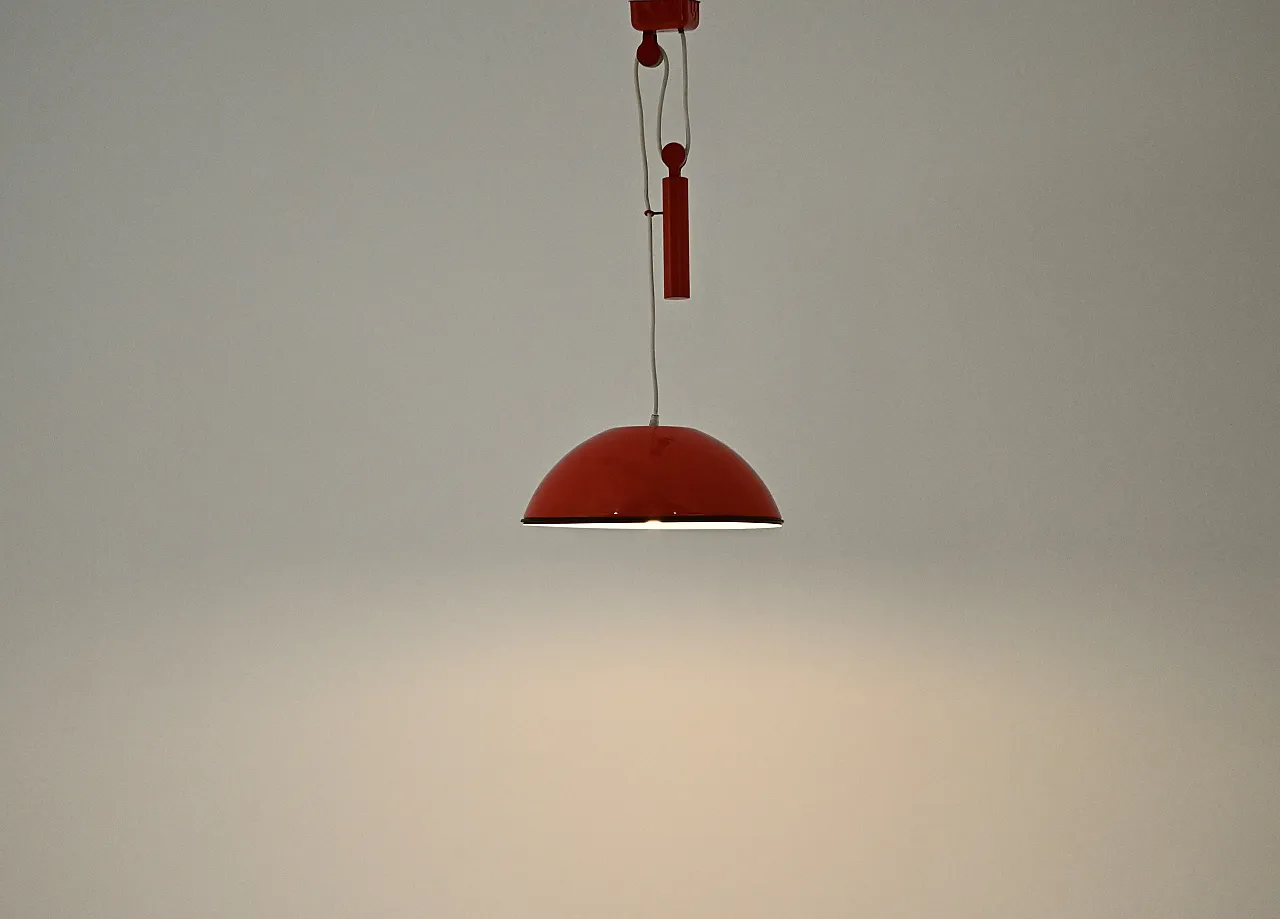 Pair of "Relemme" Hanging Lamps by Achille Castiglioni for Flos, 1970s 2