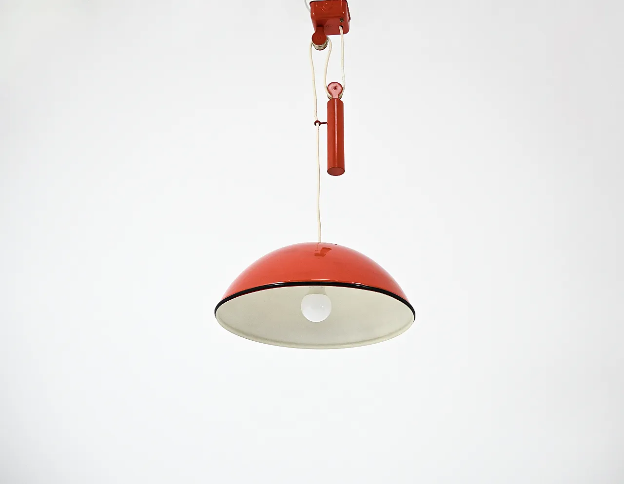 Pair of "Relemme" Hanging Lamps by Achille Castiglioni for Flos, 1970s 3