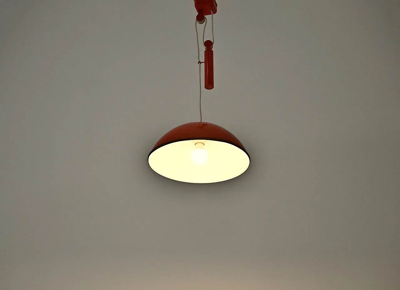 Pair of "Relemme" Hanging Lamps by Achille Castiglioni for Flos, 1970s 4