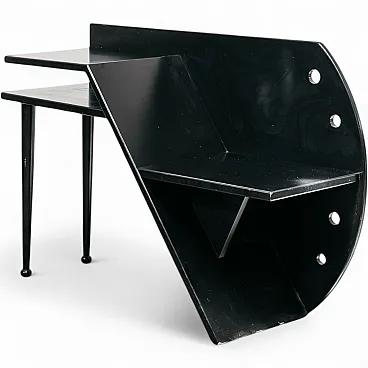 Bench with magazine table by Paolo Pallucco, 1980s