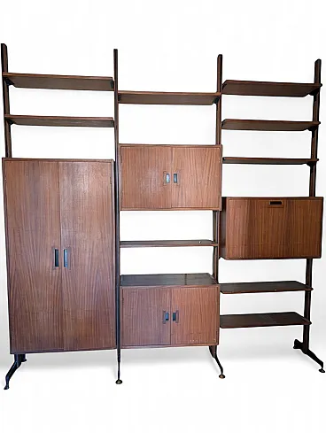 Vintage Mid-Century Wall Unit – Italy, 1950s/1960s
