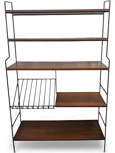 Swedish mid-century freestanding bookcase from the 50s/60s