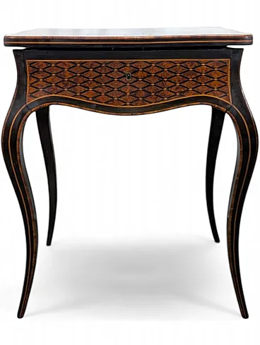 Rococo style dressing table with drawer, 19th century