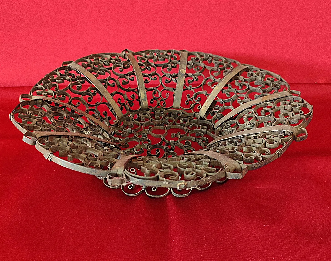 Machined metal centerpiece, 19th century 2
