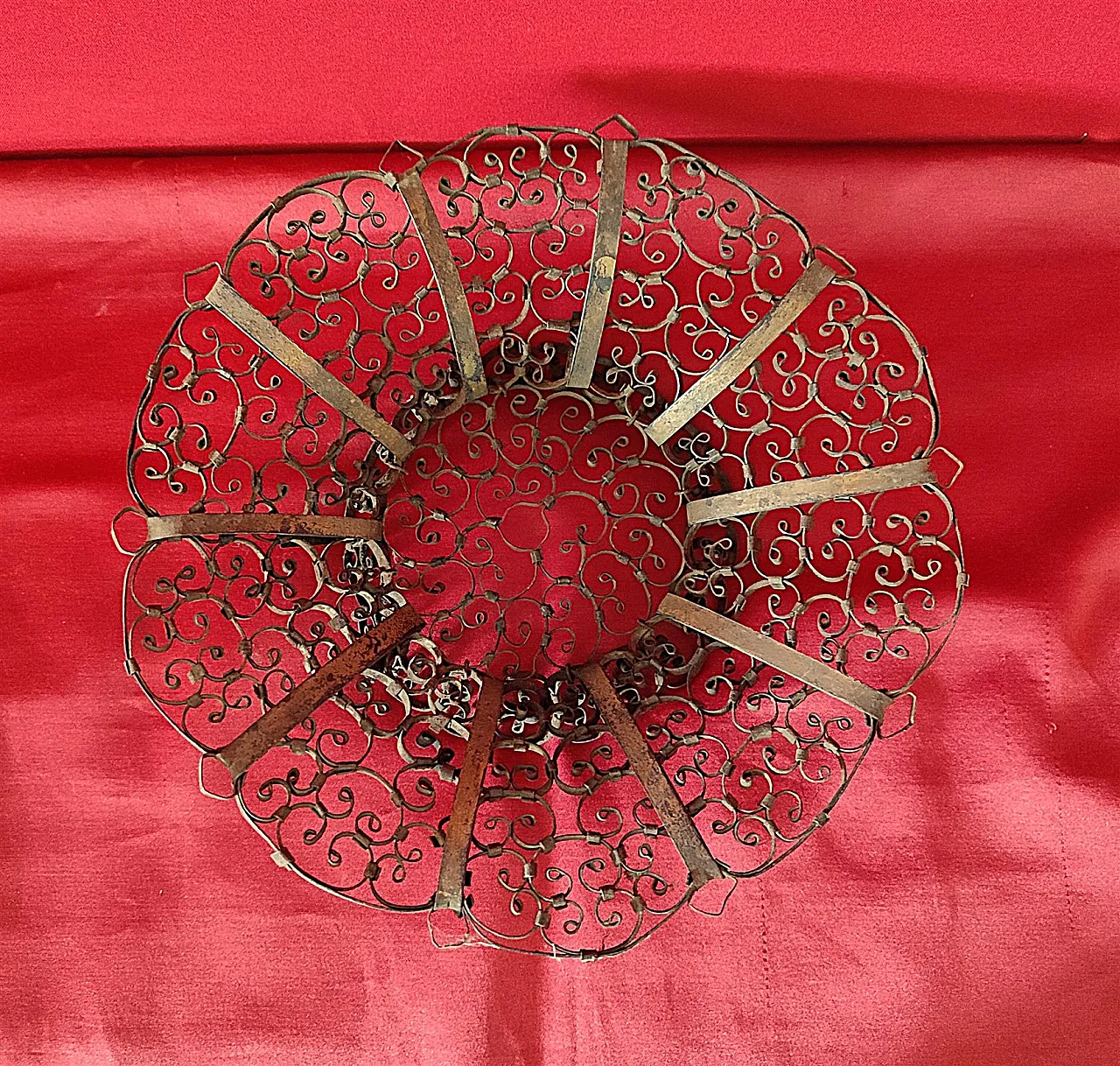 Machined metal centerpiece, 19th century 4